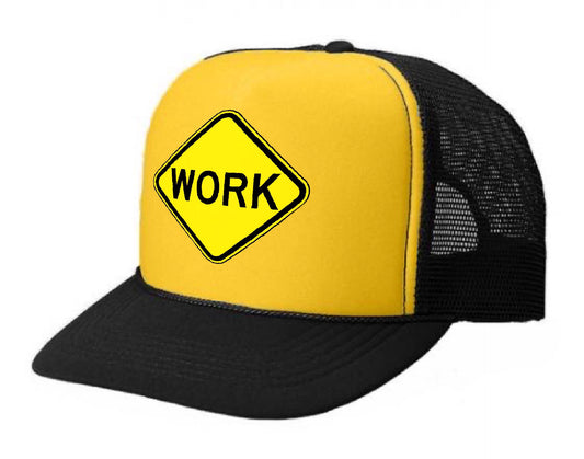 Work Hat Black/Gold